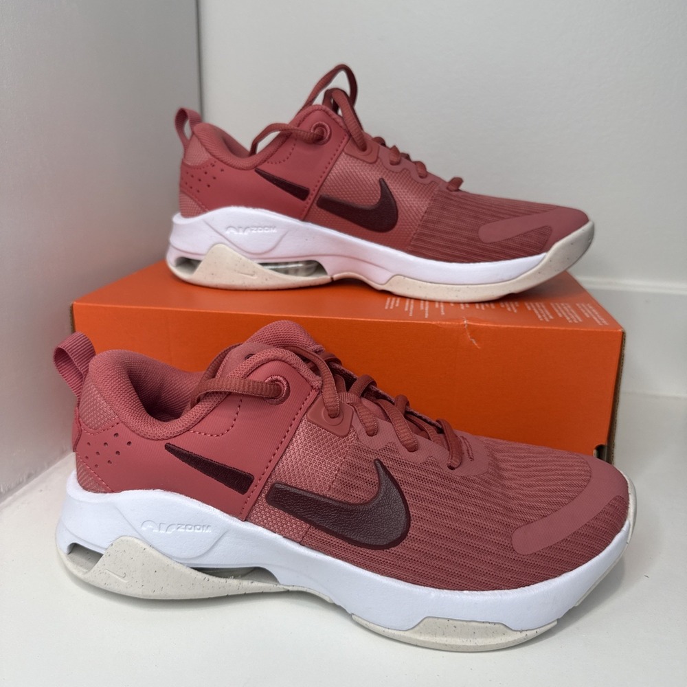 Size 7 Nike Women's Zoom Bella 6 Adobe Red Workout Gym Training Shoes Sneakers
